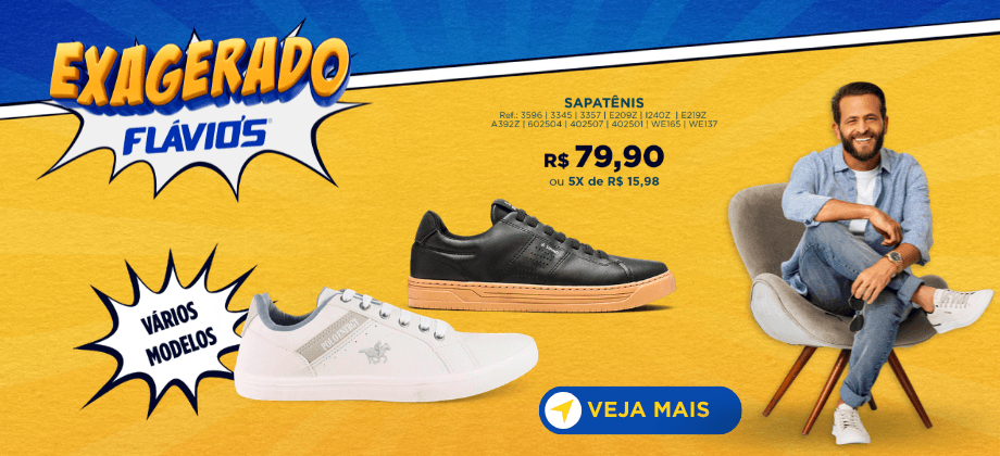 Exagerados Sapatênis